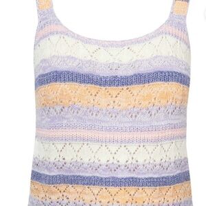 Jessica Simpson Pastel Knit Tank Top